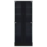 Gilbert - 4 Door LED Curio Display Cabinet