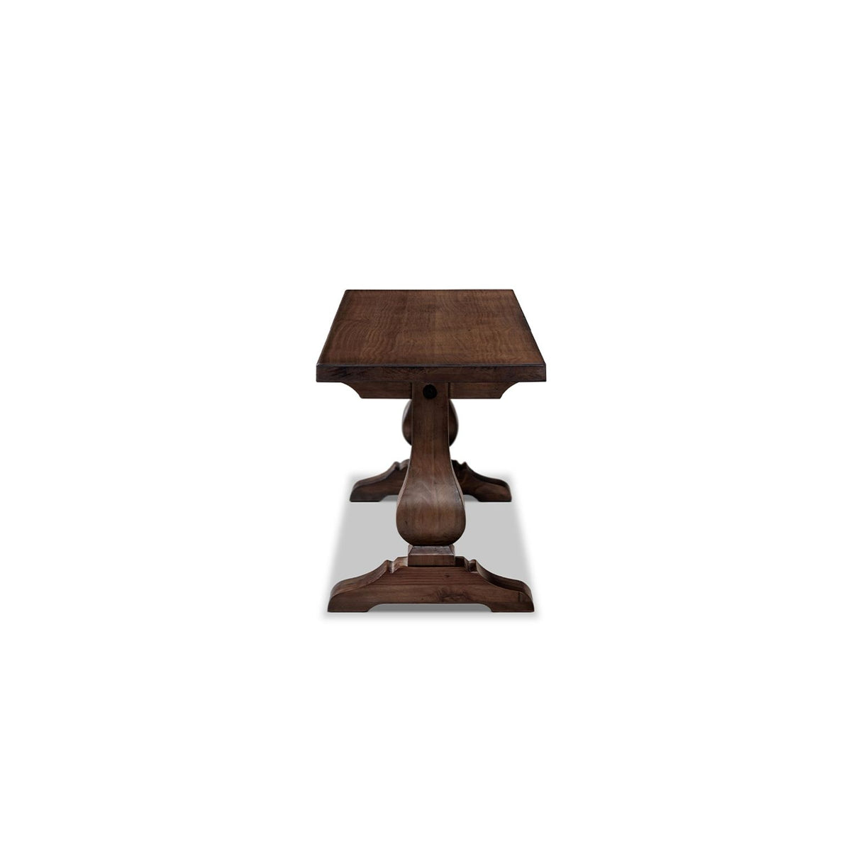 Whitmore - Trestle Dining Bench - Dark Brown