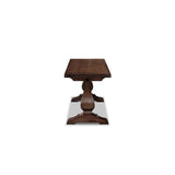 Whitmore - Trestle Dining Bench - Dark Brown