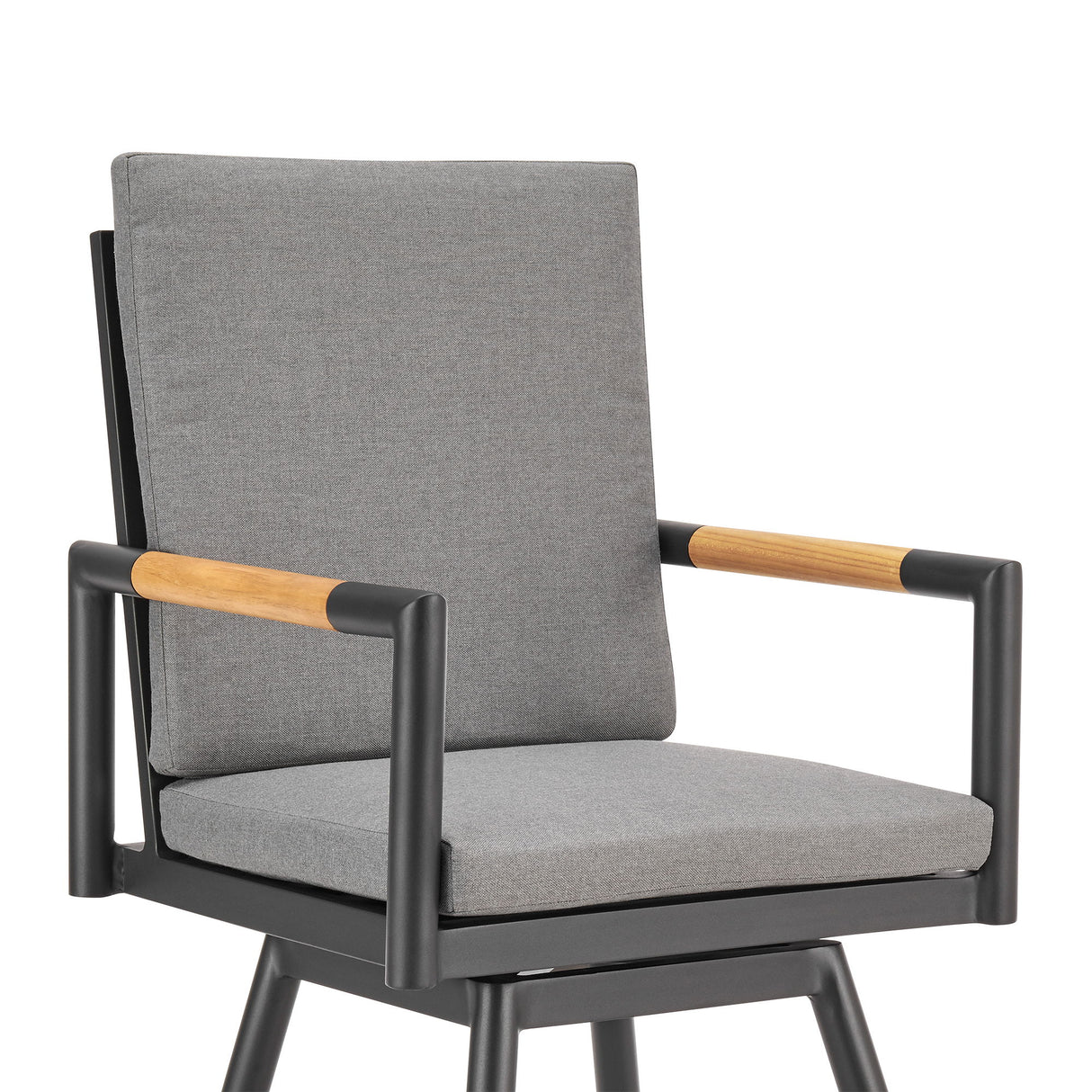 Crown - Outdoor Patio Swivel Bar Stool Set
