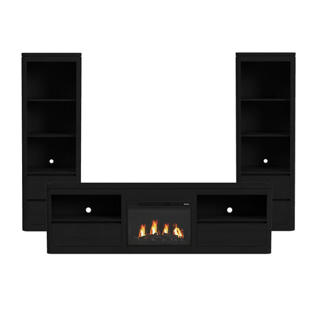 Rosalie - 4 Piece Entertainment Unit With 82" TV Console