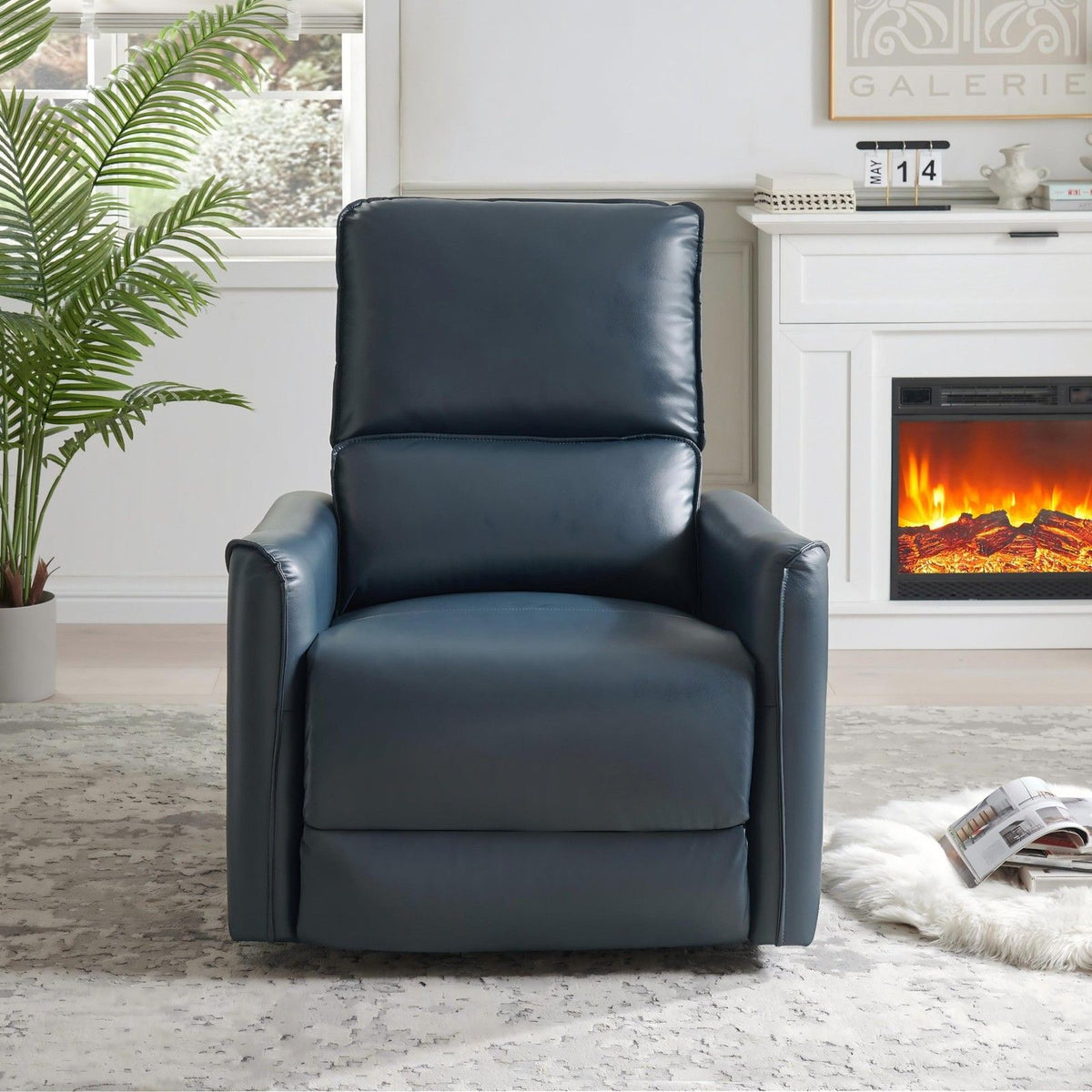 Electric Recliner Chair With Rocker And Swivel