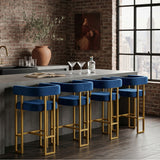 Modern Counter Height Bar Stools With U - Shaped