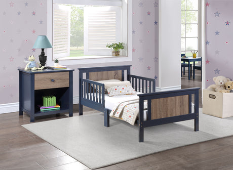 Connelly - Reversible Panel Toddler Bed - Toddler Beds - Alpine Outlets