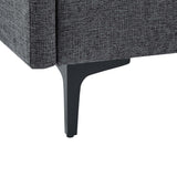Upholstered Modular Sectional With Tall Legs