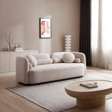 Luxury Modern Couch, 3 Seater Sofa For Living Room