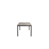 Verona - Dining Table - Dark Espresso / Gray