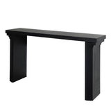 Console Table With Decorative Molding