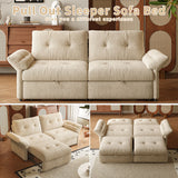Sofa Bed, 2 In 1 Design For Living Rooms