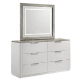 Jazz - 6 Drawer Dresser (Mirror Not Included) - White