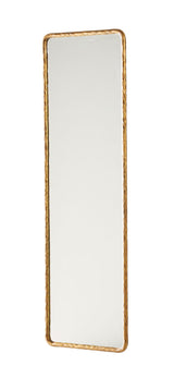 Hammered Iron Edge Full Mirror - Dark Gray