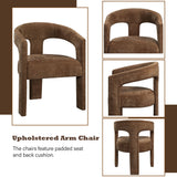 Leonardo - Arm Chair (Set of 2) - Brown