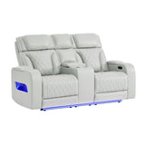 Julian - Set With Power Recliner, LED Lighting & Speaker