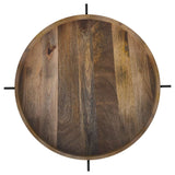 Cowper - Round End Table - Natural
