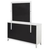 6 Drawer Dresser & Mirror - White