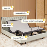 Ergonomic Adjustable Bed & Zero Gravity Base