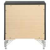 Malcolm - 2 Drawer Nightstand - Black