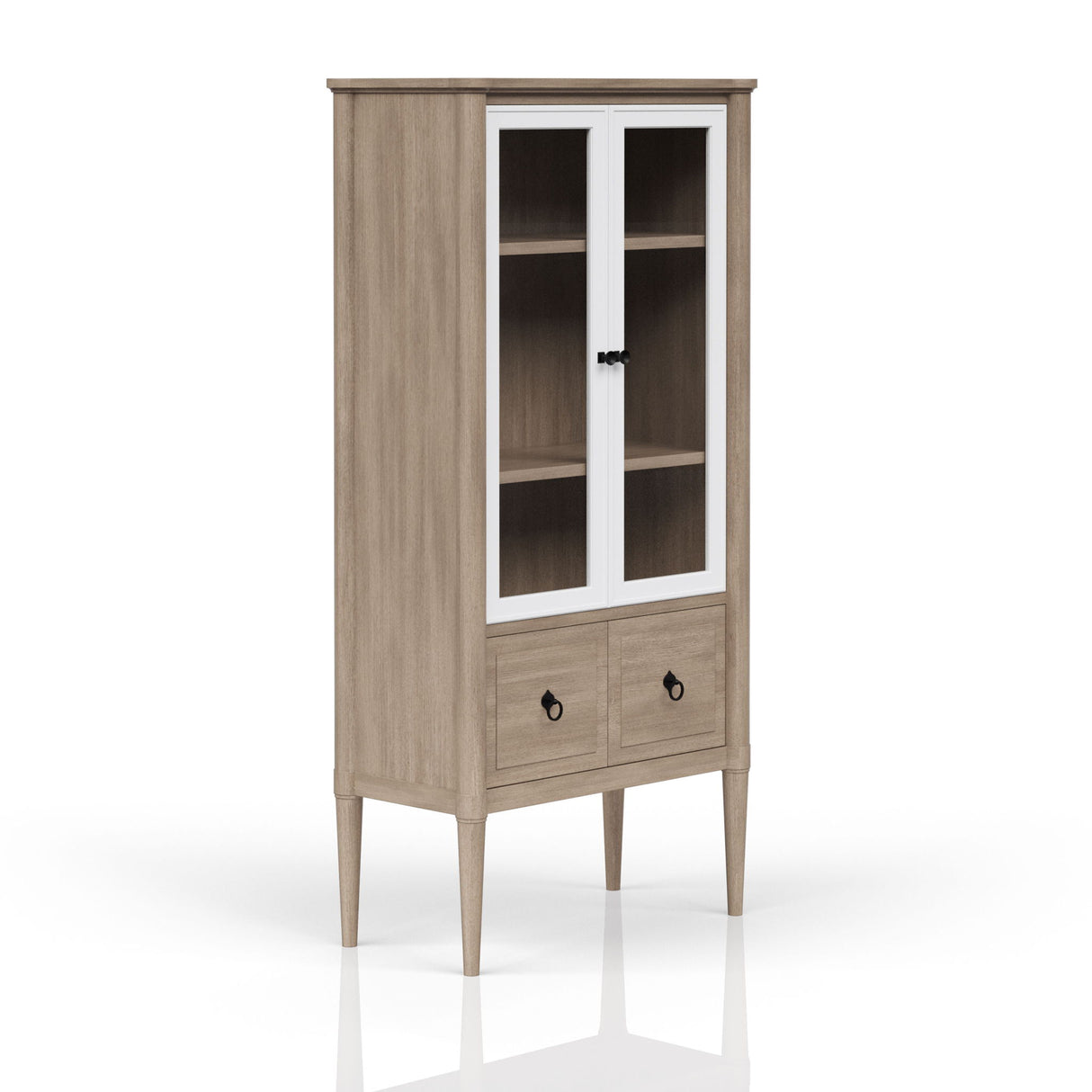 Display Bookcase Colored - Sand - Standard Bookcases - Alpine Outlets