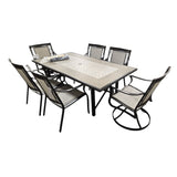 Agio Kimberling 7 - Piece Sling Outdoor Dining Set (ID L938271) - available at Alpine Outlets in Denver