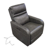 Aldryn Leather Power Recliner (ID N012348) - Furniture available at Alpine Outlets in Denver