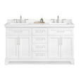 allen + roth Felix 60 - in White Double Sink Bathroom Vanity - Bathroom Vanities available at Alpine Outlets in Denver