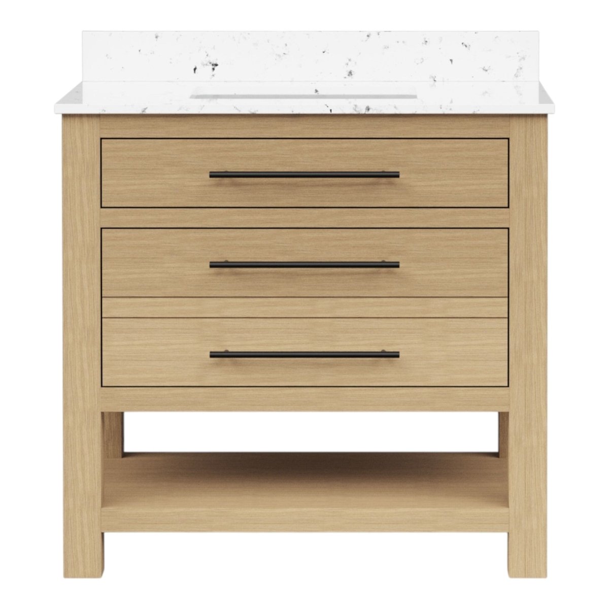 allen + roth Kennilton 36 - inch Light Oak Vanity - Bathroom Vanities available at Alpine Outlets in Denver