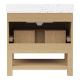 allen + roth Kennilton 36 - inch Light Oak Vanity - Bathroom Vanities available at Alpine Outlets in Denver