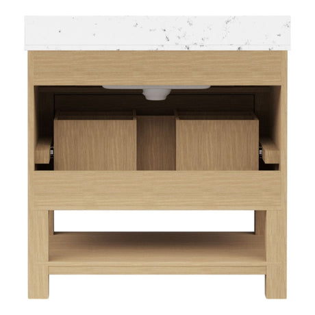 allen + roth Kennilton 36 - inch Light Oak Vanity - Bathroom Vanities available at Alpine Outlets in Denver