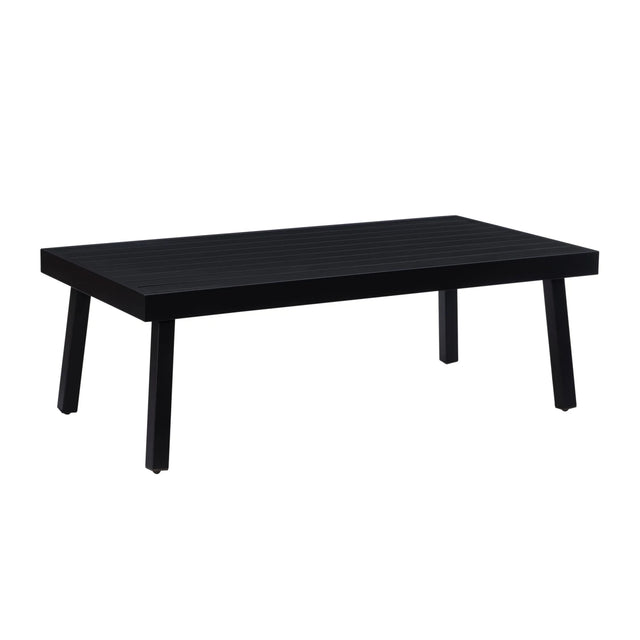 Alora Aluminum Outdoor Coffee Table - 🟢 Coffee Tables available at Alpine Outlets in Denver