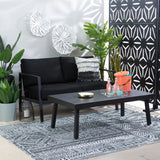 Alora Aluminum Outdoor Coffee Table - 🟢 Coffee Tables available at Alpine Outlets in Denver