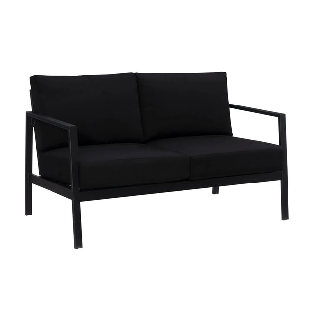 Alora Aluminum Outdoor Loveseat - 🟢 Outdoor Sofa available at Alpine Outlets in Denver