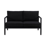 Alora Aluminum Outdoor Loveseat - 🟢 Outdoor Sofa available at Alpine Outlets in Denver