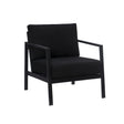 Alora Outdoor Aluminum Black Armchair - 🟢 Arm Chairs available at Alpine Outlets in Denver