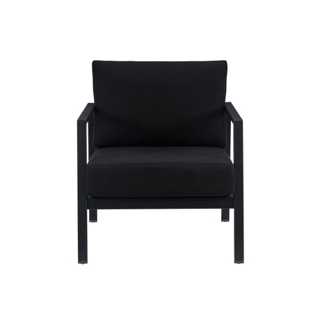 Alora Outdoor Aluminum Black Armchair - 🟢 Arm Chairs available at Alpine Outlets in Denver