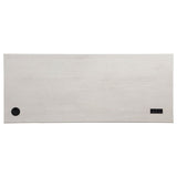Altidore 68" 7-Drawer Executive Desk in Distressed White - Desks available at Alpine Outlets in Denver