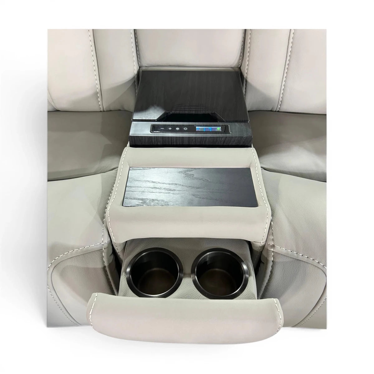 Alton Leather Power Reclining Sofa with Power Headrests and Cooling Unit - 🟡 Living Room Furniture available at Alpine Outlets in Denver