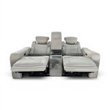 Alton Leather Power Reclining Sofa with Power Headrests and Cooling Unit - 🟡 Living Room Furniture available at Alpine Outlets in Denver