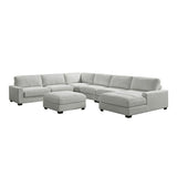 Arizona Modular Ottoman in Steno Stone