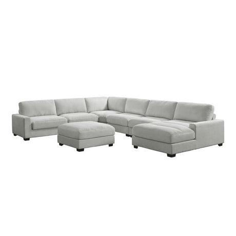 Arizona Modular Ottoman in Steno Stone