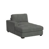 Arizona Modular LHF Chaise in Charcoal