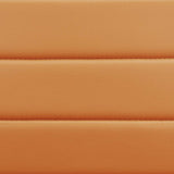 Armless Mid Back Ribbed Vinyl Office Chair – Tan Adjustable - Workspace - Alpine Outlets