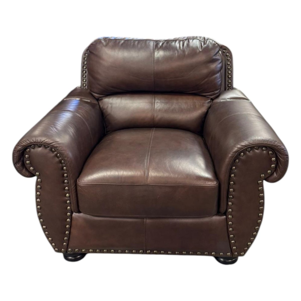 Austin Four Piece Leather Set (ID L032849) - Furniture available at Alpine Outlets in Denver