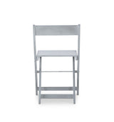 Linon Rockport Gray 3-Piece Square Dining Table Set