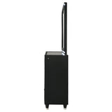 Mika - 8 Drawer LED Dresser With Mirror - Black