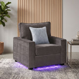 Rita - Accent Chair With LED Underlighting