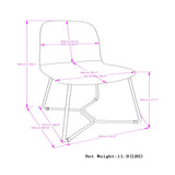 Wilcox - Dining Chair (Set of 2) - Charcoal Gray