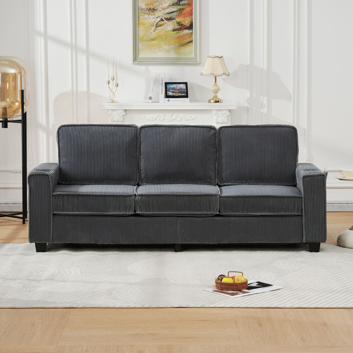 3 Seater Compact Sofa For Living Room