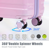 Luggage Set 20" /24" /28" With Combination Lock And Silent Wheels