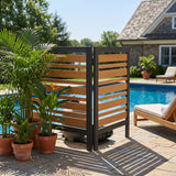 Outdoor Air Conditioner Fence Screen
