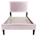 Bed Set With Adjustable Headboard
